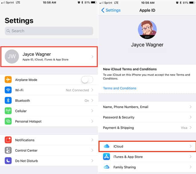 Comment utiliser iCloud ? 16 Gérer identifiant Appel