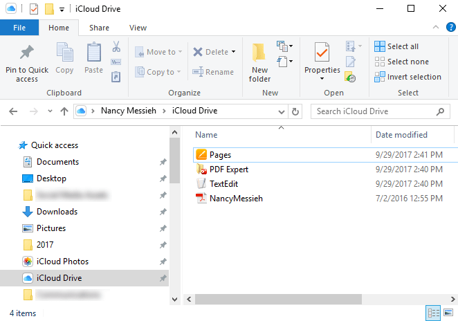Comment accéder et gérer les fichiers dans iCloud Drive depuis n'importe quel périphérique ? 25 Fichier iCloud Drive dans Windows