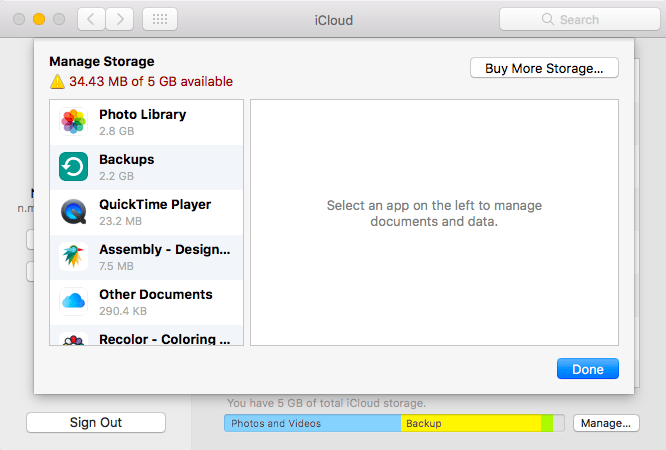 Comment accéder et gérer les fichiers dans iCloud Drive depuis n'importe quel périphérique ? 22 Gérer et mettre à niveau le stockage