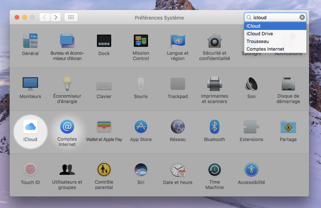 Gérer iCloud sur votre Mac