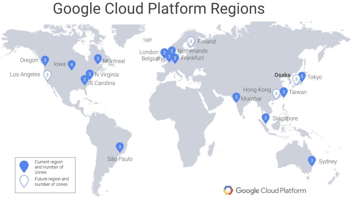 Comment débuter avec Google Cloud ? 22 osaka