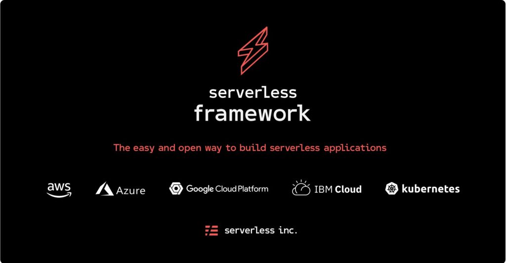 Le framework de l’informatique sans serveur