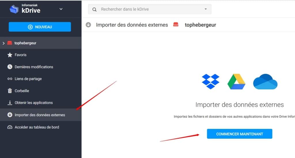 Avis KDrive: Infomaniak Rivalise avec les GROS 17 Migration de données vers KDrive