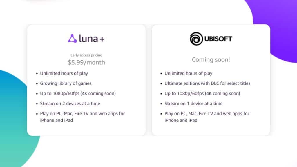 Amazon Luna : tout ce qu’il faut savoir sur le service de cloud gaming d'Amazon 6 Tarification Amazon Luna