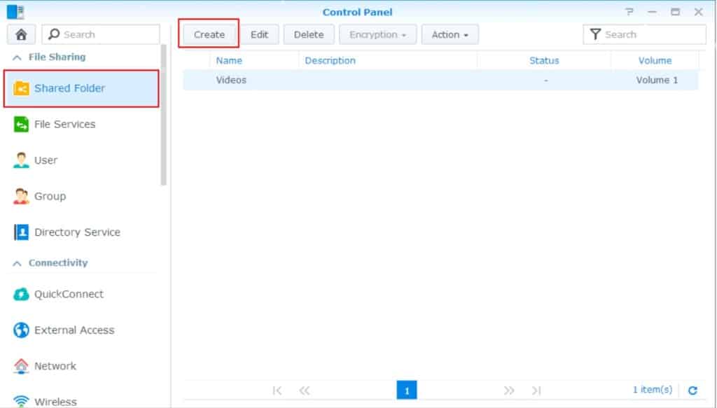 Synology : Comment créer un dossier partagé ? 14 Allez dans le panneau de configuration